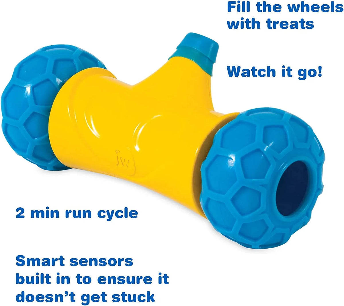 JW Robo Bone Auto Rolling Dog Treat Toy - Perfect for your project