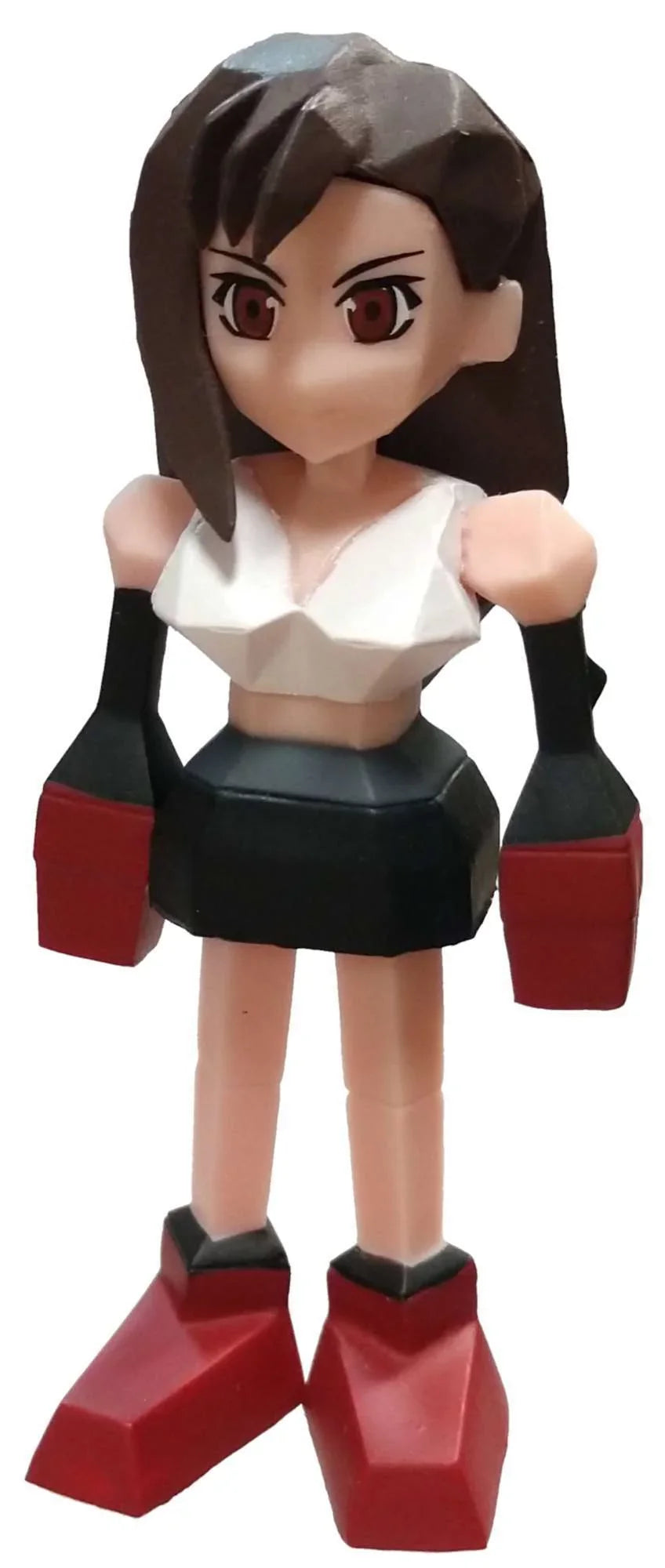 Top-quality Final Fantasy Polygon Figure Tifa Minifigure (No Packaging)