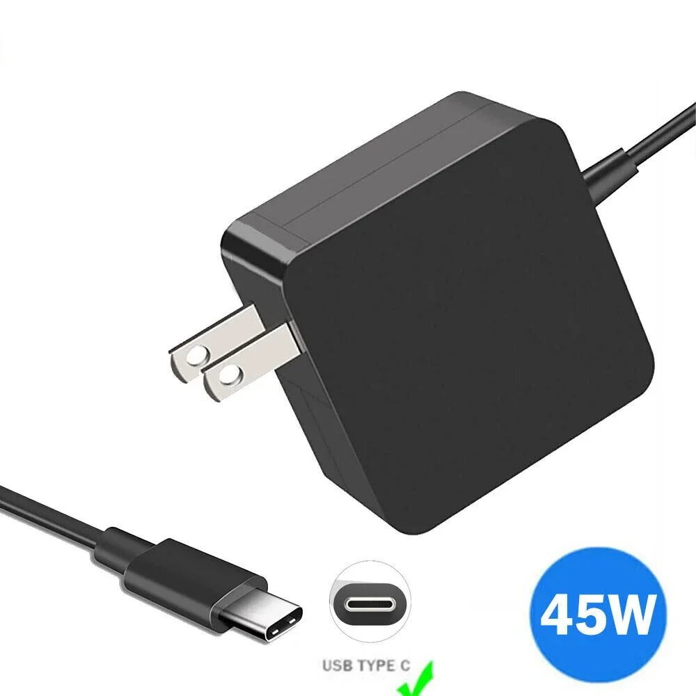 10PC 45W Type-C USB-C Laptop Adapter Charger for Smart Phone
