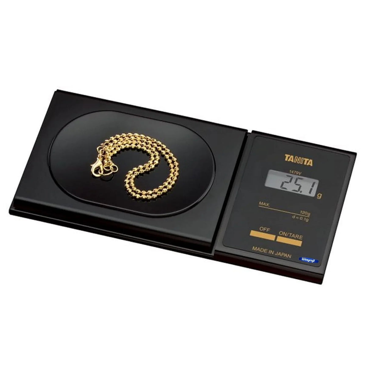 Tanita Gram Scale 1479V 120g x 0.1g High Precision Jewelry Weight Wa 202-003