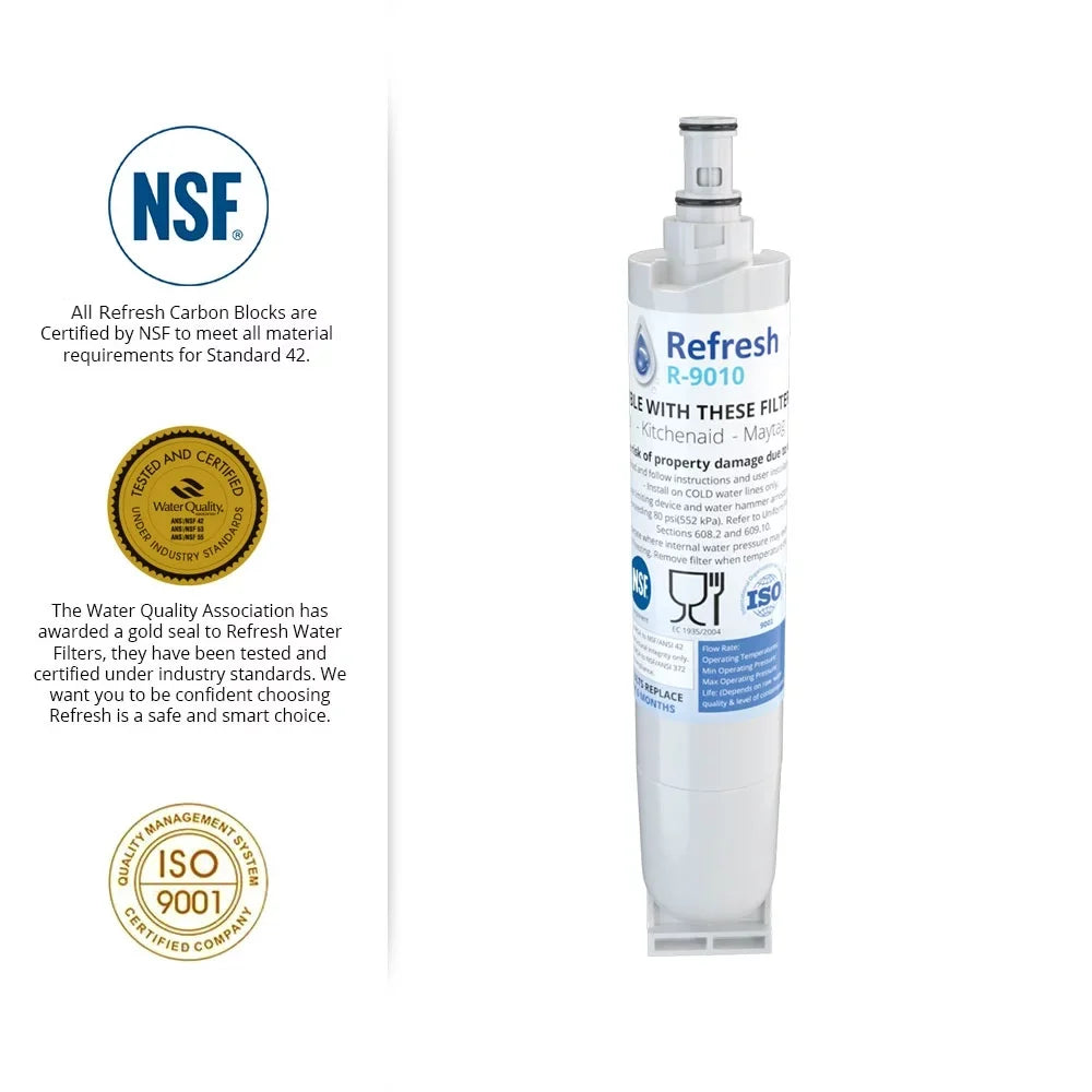Top-quality Replacement For ED2PHEXNT00 Refrigerator Water Filter - by Refresh (4 Pack)