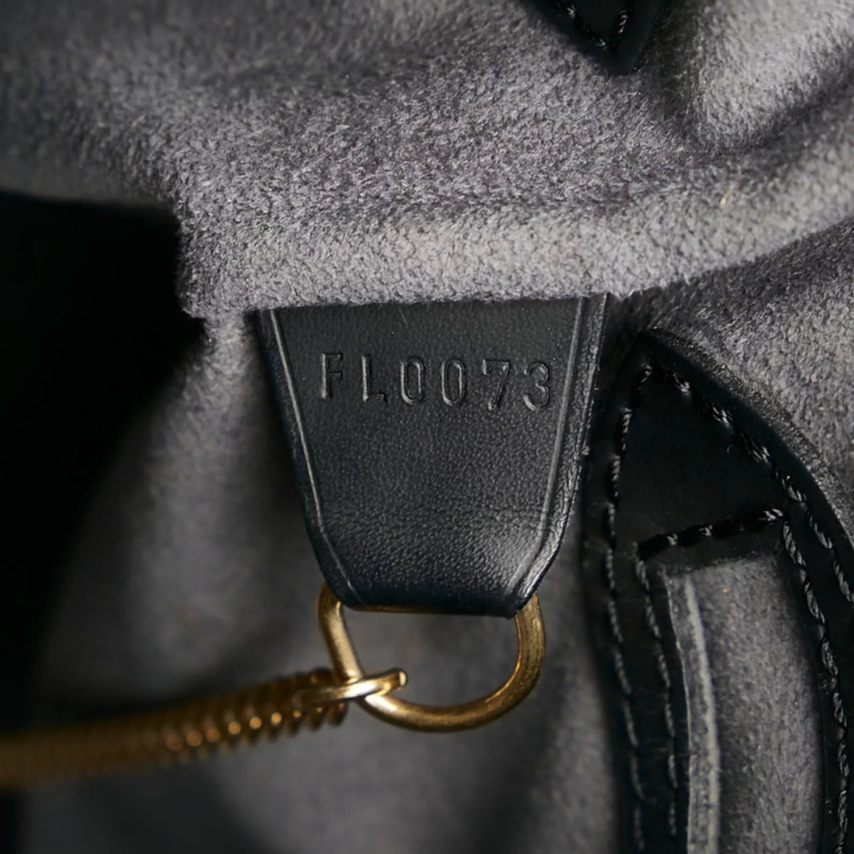 Top-quality Pre-Owned Louis Vuitton Epi Bucket PM Tote Bag Shoulder M58992 Noir Black Leather Ladies LOUIS VUITTON (Fair)