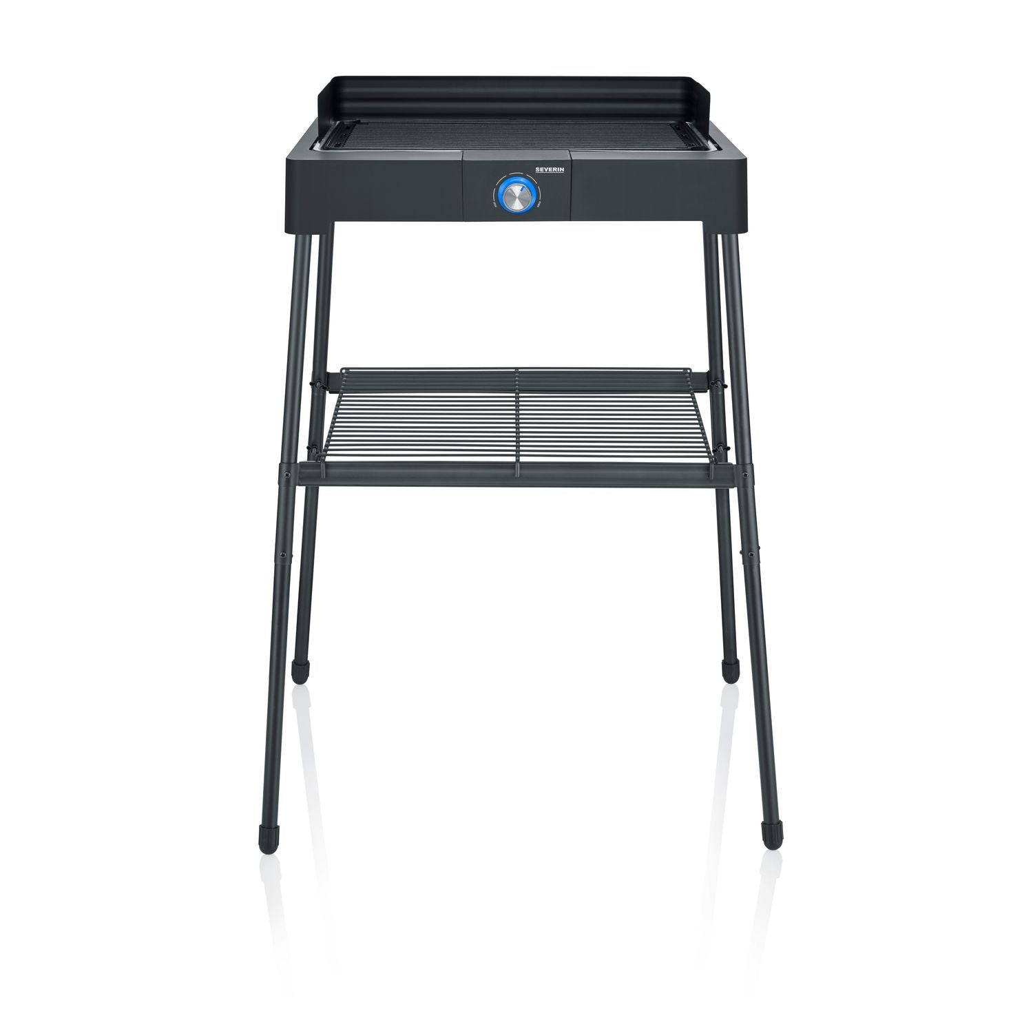 Grill z nóżkami i żebrowanym grillem 2200 W Pg 8568 Severin(Por omisión)