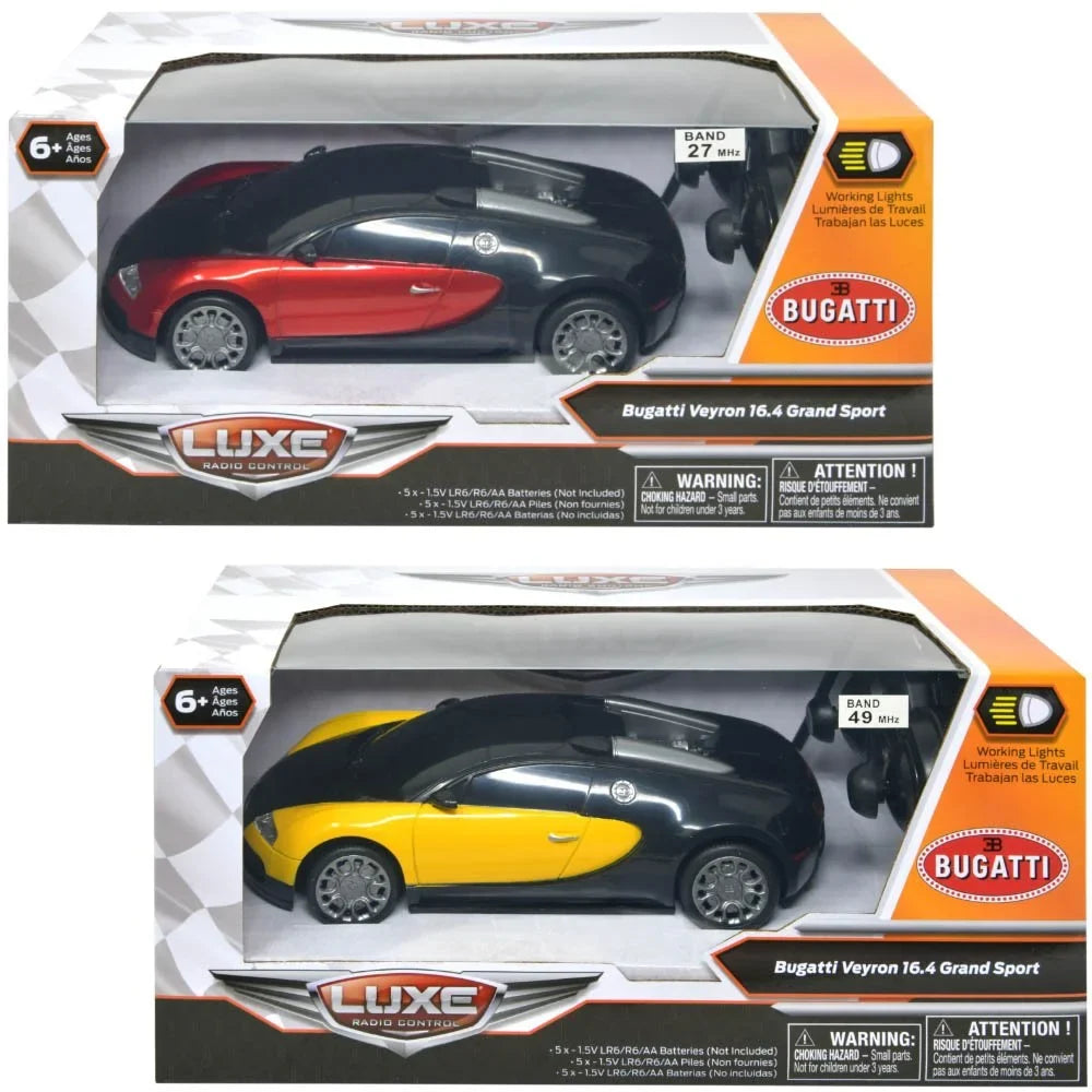 Top-quality Remote Controlled-Luxe R/C Cars Bugatti-1 pc , ASSORTED COLOR