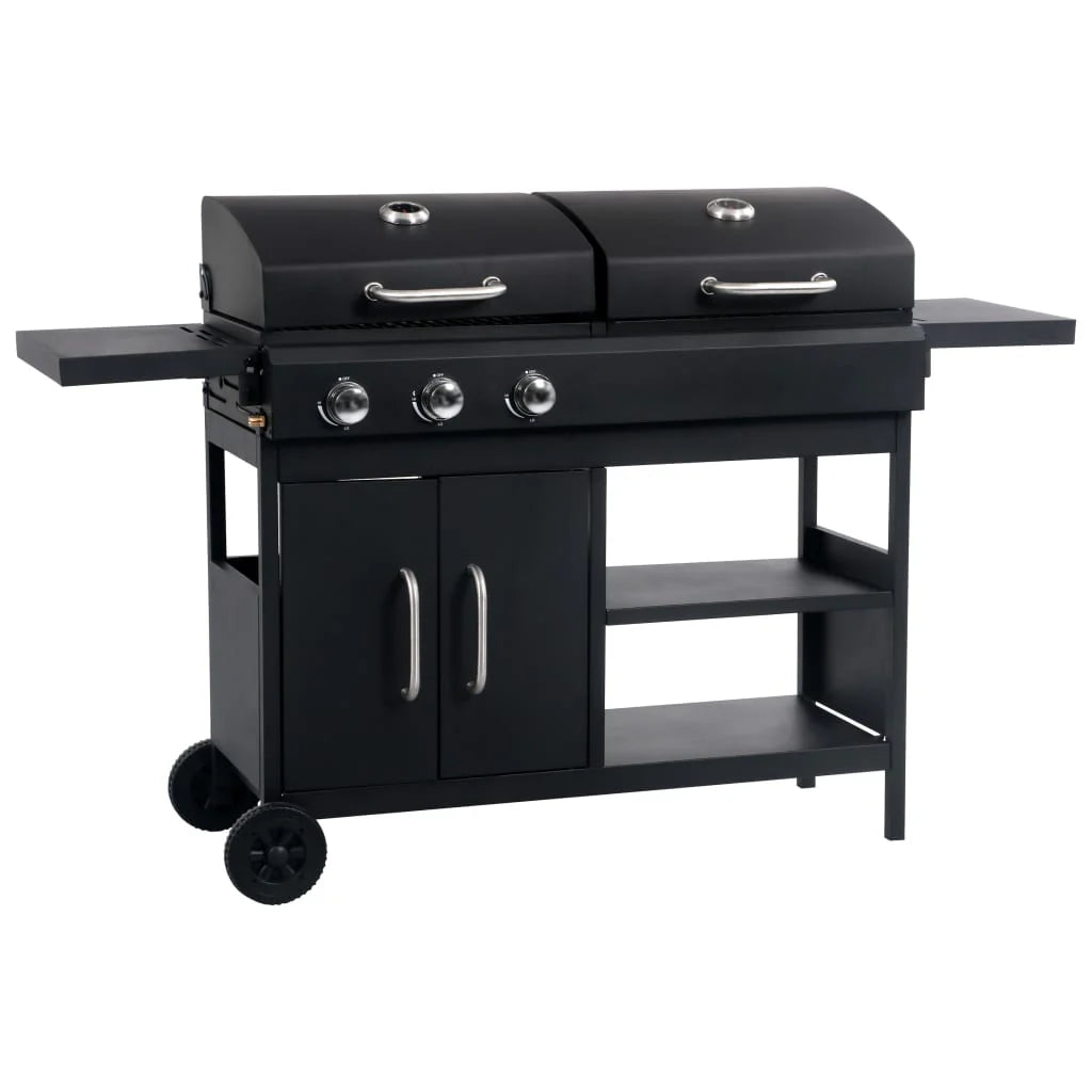 Grill gazowo-węglowy z 3 palnikami V6872(Unico/Negro)