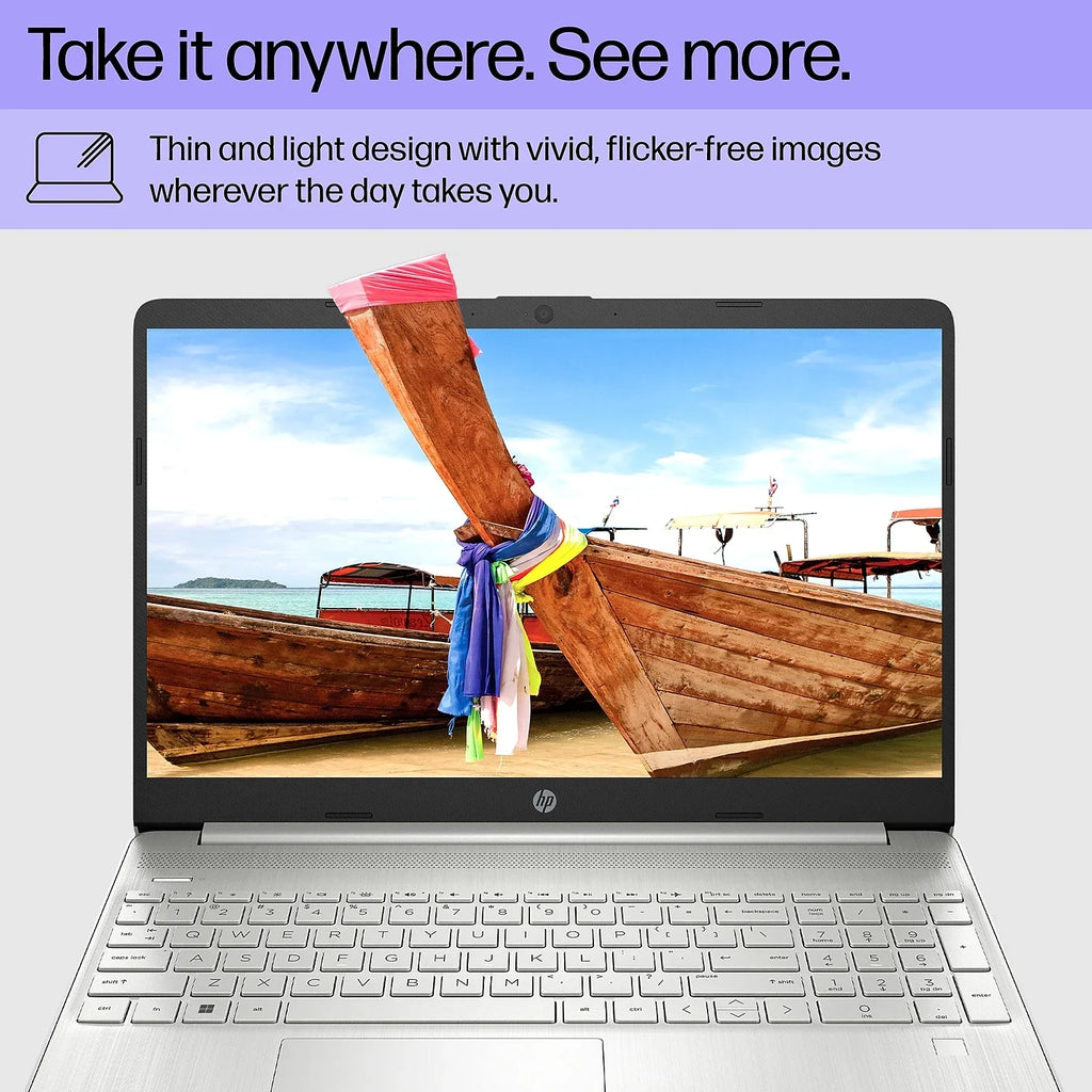 15.6" Laptop i3-1215U 8GB Memory 256GB SSD Windows 11 Home (8J0Z6UA#ABA)