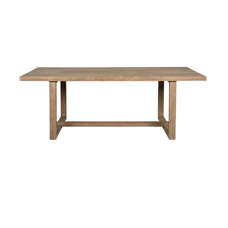 Glendora Island Outdoor 7 Piece Live Edge Dining Set in Eucalyptus and Rope - Perfect for your project