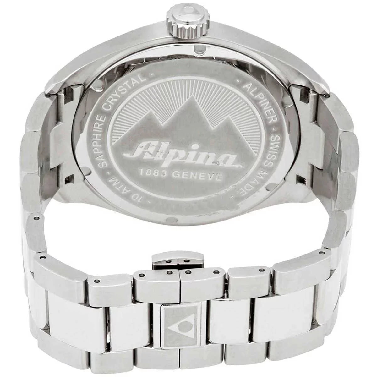 Top-quality Alpina AL-240SS4E6B Men's Alpiner Quartz Silver Dial Watch