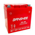 Top-quality Banshee 12V 30Ah YTX30L-BS New Battery for BRP SEA-DOO, 1500 GTX 4-Tec 2006 - 4 Years Warranty