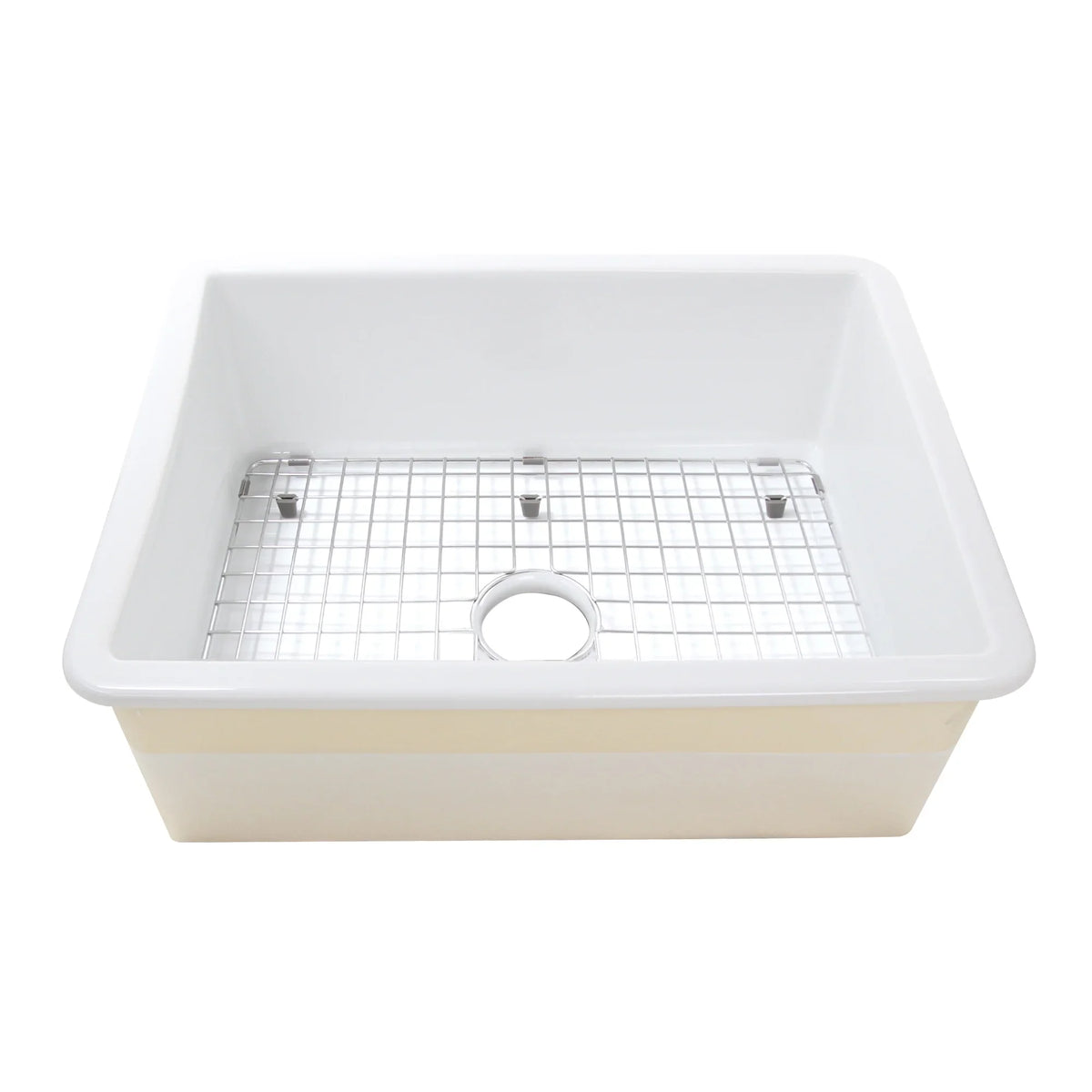 Top-quality Highpoint Collection Dualmount Fireclay Kitchen Sink