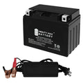 YTZ12S Replacement Battery Compatible with Protek UTZ12S + 12V 2Amp Charger