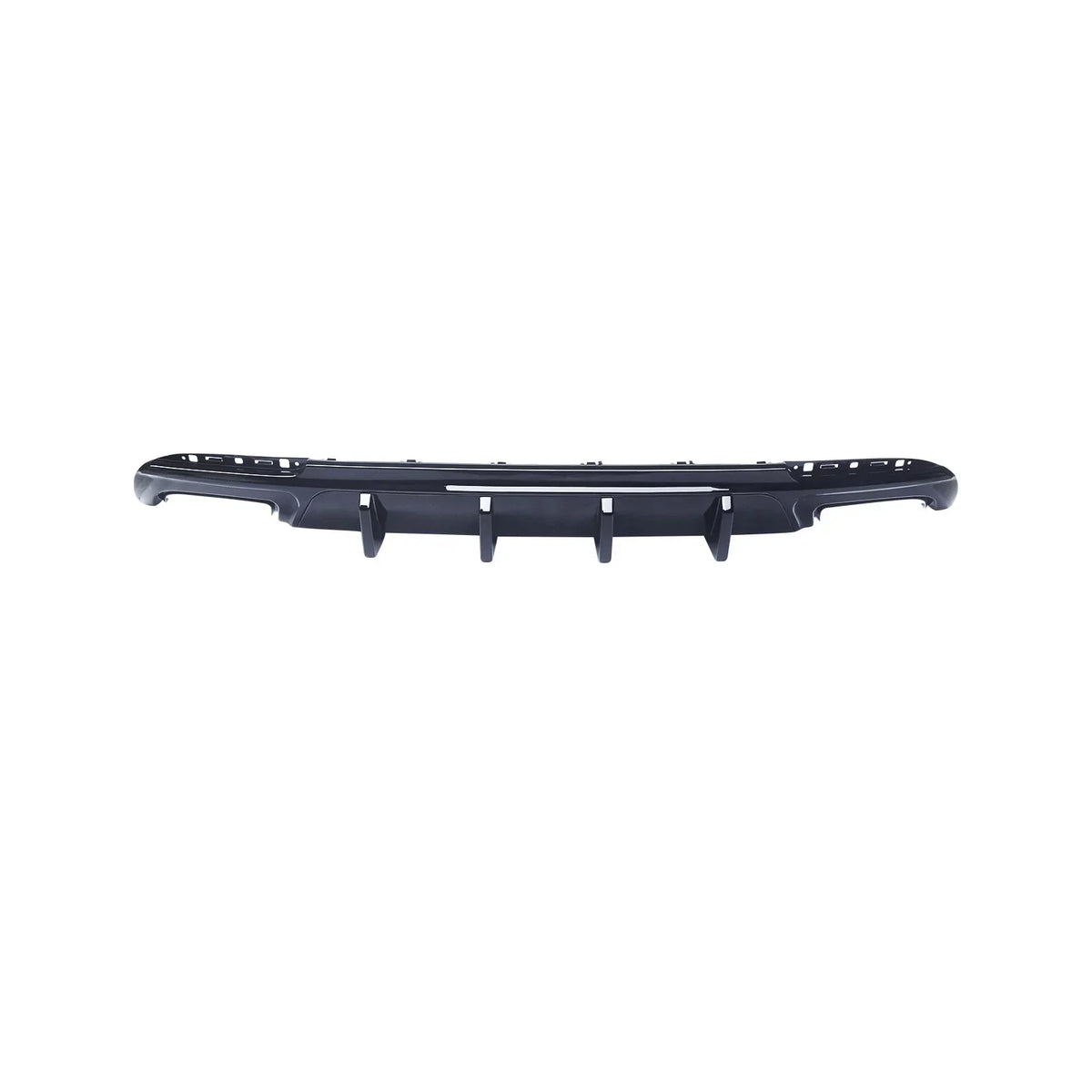 Top-quality NINTE Rear Diffuser for 2015-2022 Chrysler 300 SRT Back Lip Gloss Black Square Exhaust