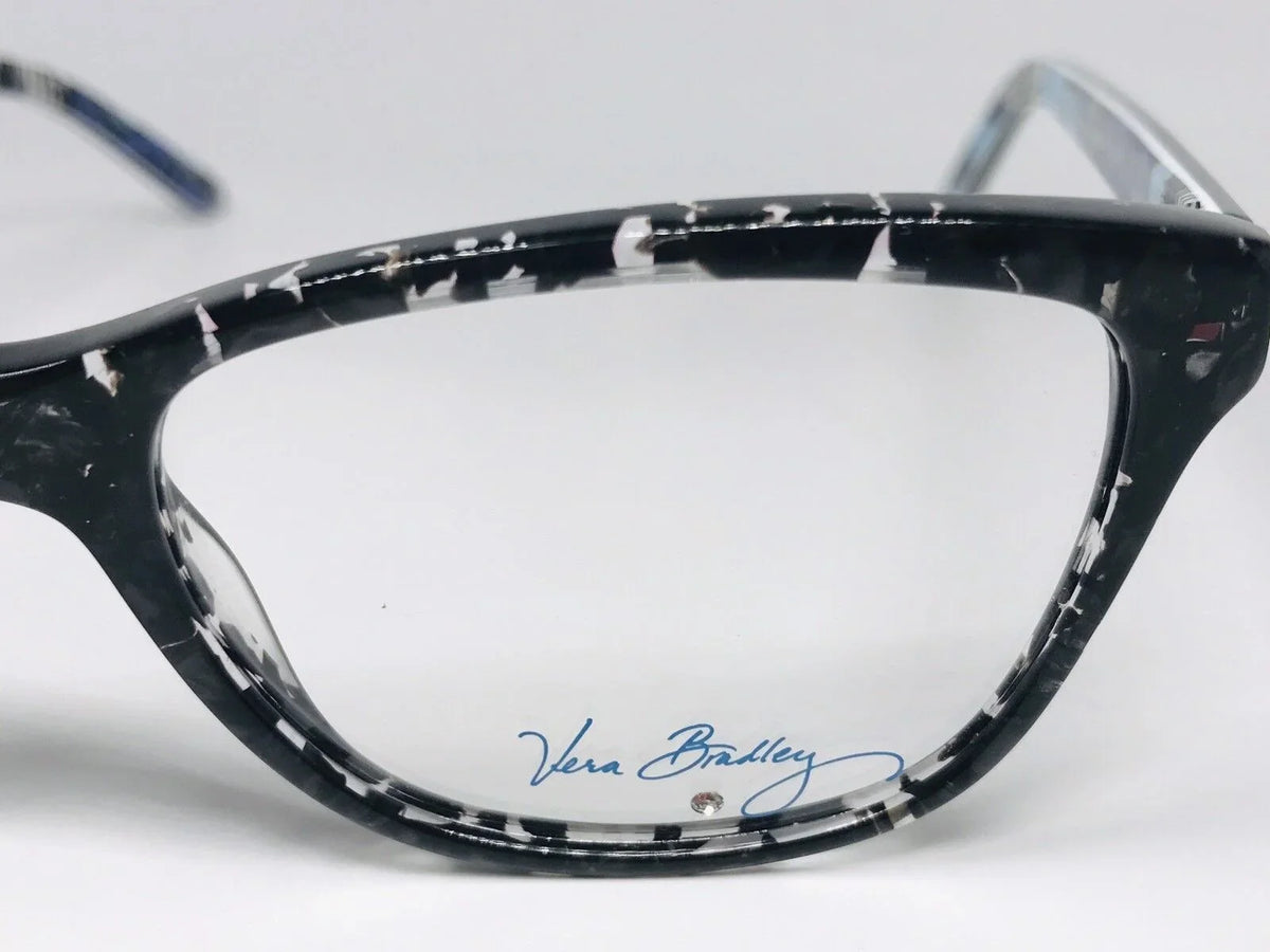 New Authentic Vera Bradley Emerson Blue Bayou Eyeglasses 53mm with Case - Perfect for your project