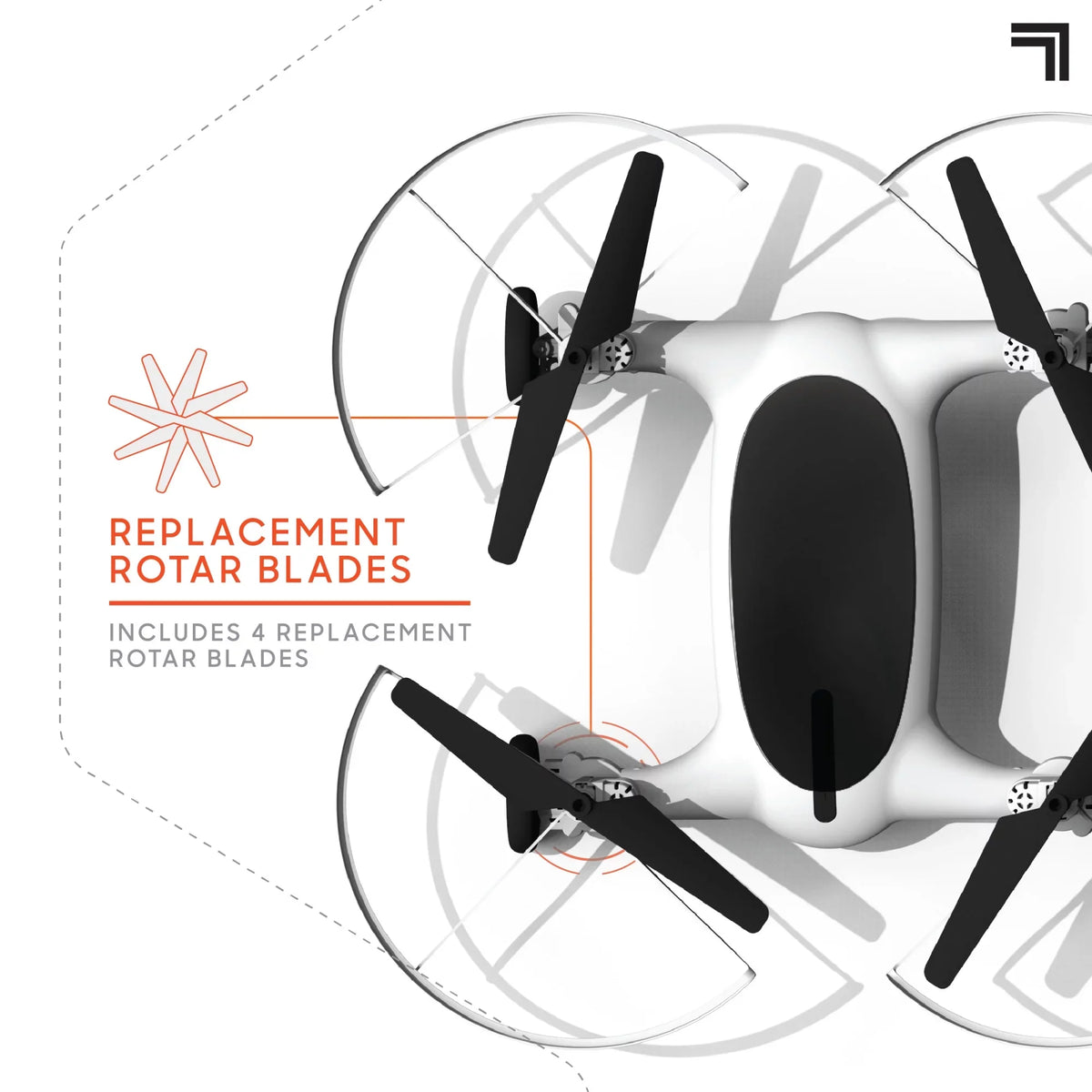 Top-quality SHARPER IMAGE Rechargeable Dual Function Fly + Drive Drone RC, 250ft Long Range Control and 215ft Max Altitude, 5in