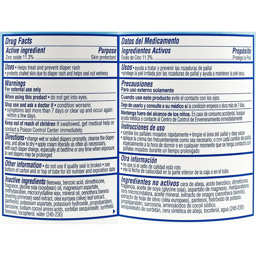 Top-quality Balmex Diaper Rash Cream With Zinc Oxide 16 oz