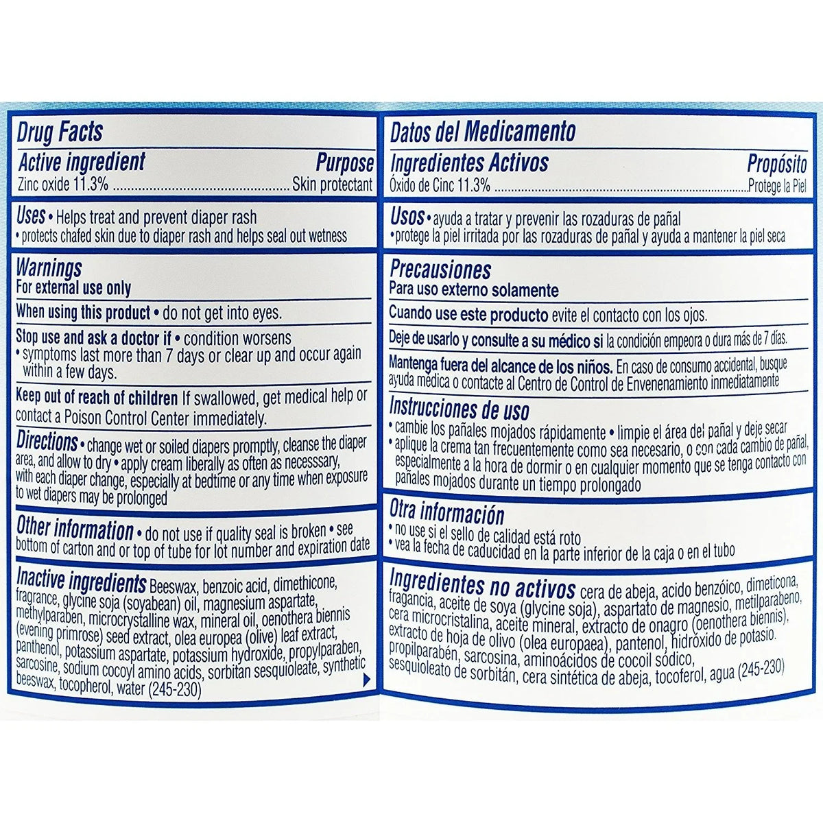 Top-quality Balmex Diaper Rash Cream With Zinc Oxide 16 oz
