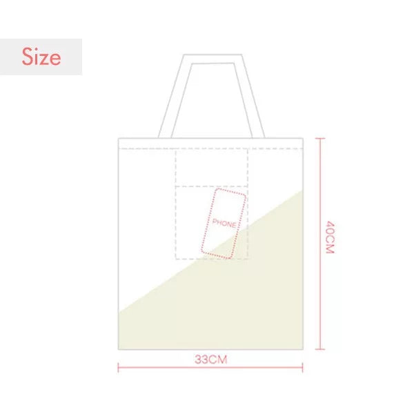 Top-quality Blue Checal Molecular Structure Expression Sack Canvas Tote Shoulder Bag
