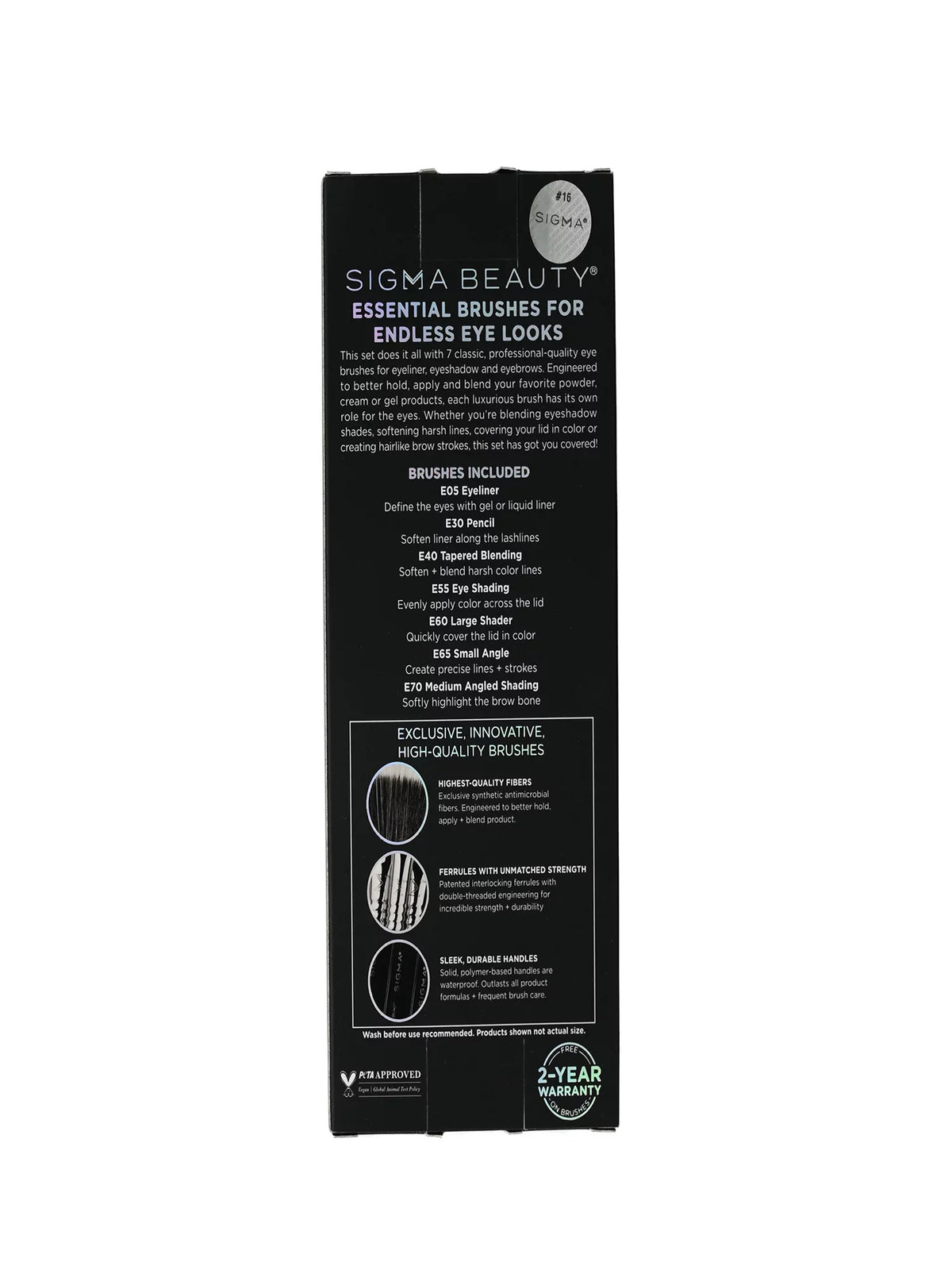 Top-quality Sigma Beauty Basics Eyes Kit