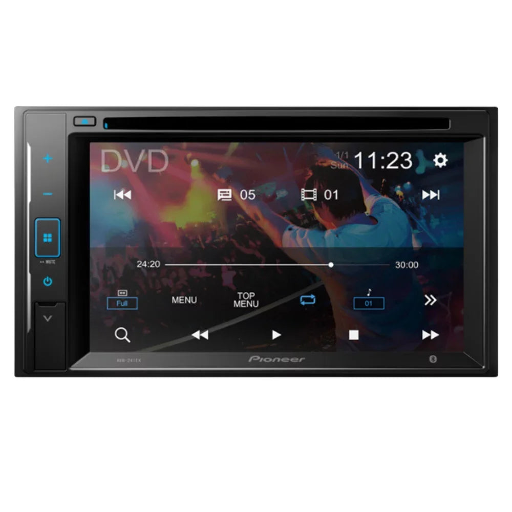 Top-quality KIT4711 Bundle for 2013-2014 Ford F150 Classic Dash W/ Pioneer AVH-241EX Double DIN Car Stereo with Bluetooth/Backup Camera/Install Kit/in-Dash DVD/CD AM/FM 6.2" Touchscreen Digital Media Receiver