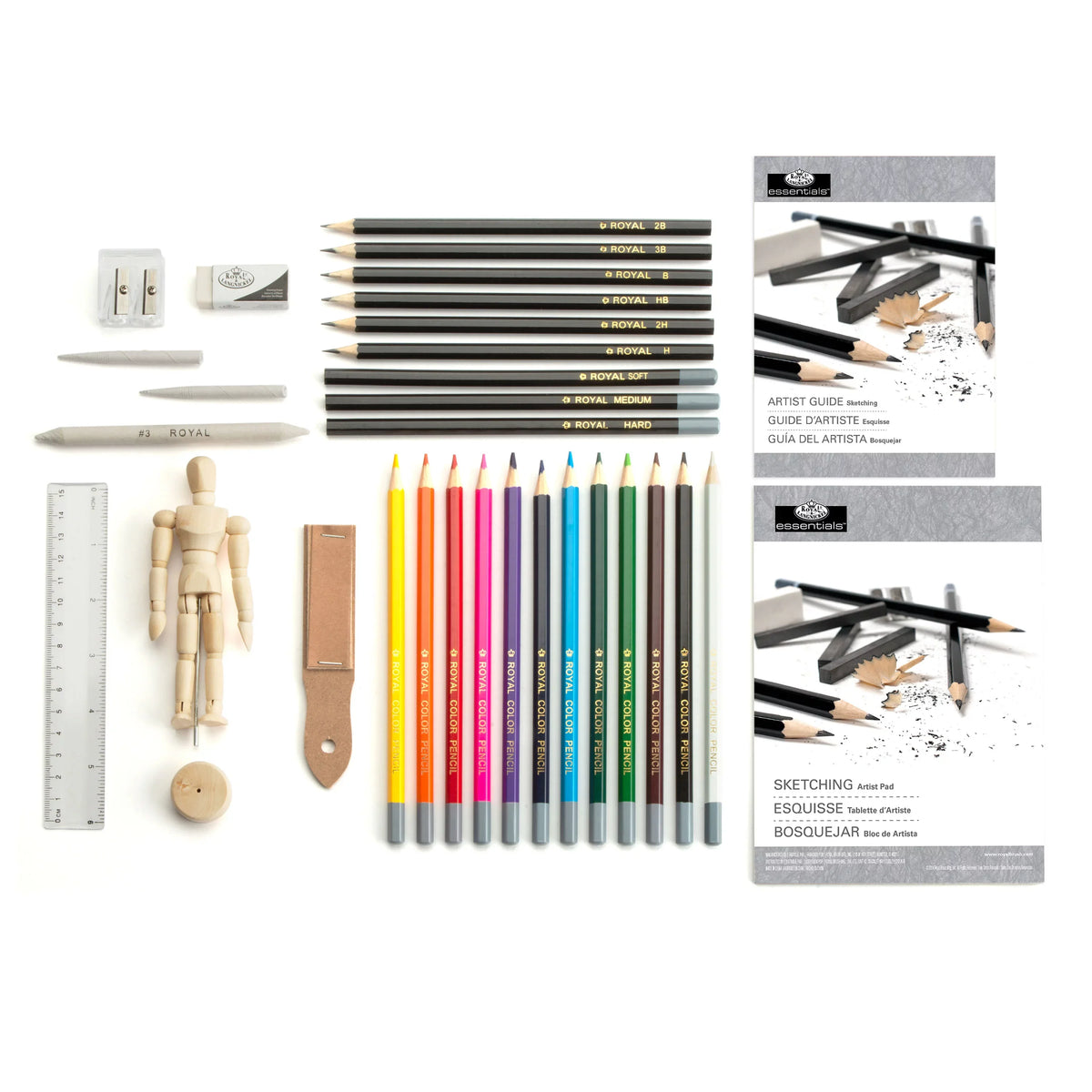 Royal & Langnickel Essentials Sketch & Draw Beginners Art Set - Perfect for your project
