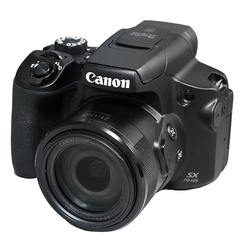 Canon PowerShot SX70 HS Digital Camera+ Extra Battery + LED - 32GB Kit