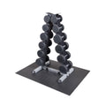 Top-quality Body Solid GDR44-RFDP Premium Dumbbell Rack Package