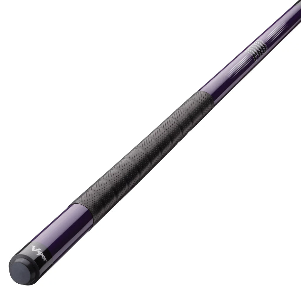 Top-quality Viper Sure Grip Pro 58" Billiard/Pool Cue, 2 Piece, Purple, 19 Ounce