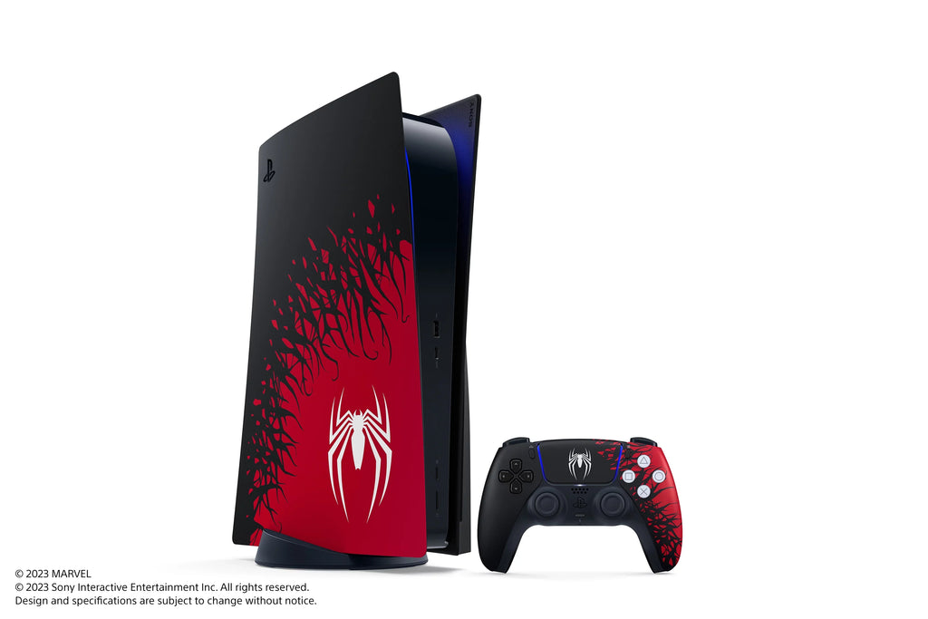 Newest Sony PlayStation_PS5 Spider-man 2 Limited Edition Console (Disc Version) - Perfect for your project