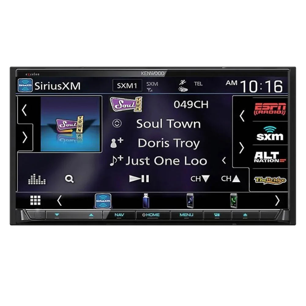 New Kenwood DNX997XR 6.8" DVD Navigation Receiver & CMOS-230 Universal Backup Camera - Perfect for your project