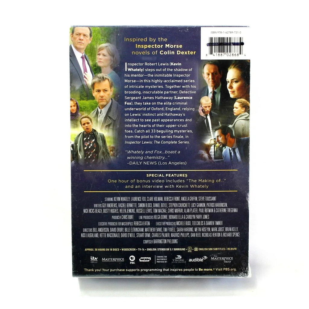 Top-quality Inspector Lewis: The Complete Series. 18 DVD