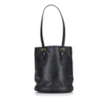 Top-quality Pre-Owned Louis Vuitton Epi Bucket PM Tote Bag Shoulder M58992 Noir Black Leather Ladies LOUIS VUITTON (Fair)