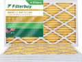 Filterbuy 14x28x1 MERV 11 Pleated HVAC AC Furnace Air Filters (4-Pack) - Perfect for your project