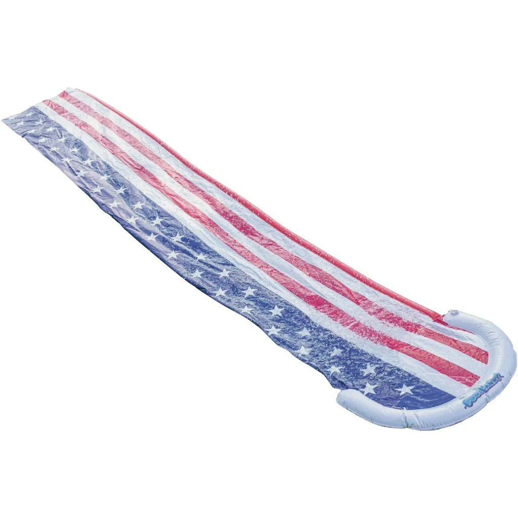 Top-quality PoolCandy 14 Ft. Stars & Stripes Backyard Water Slide PC3310US