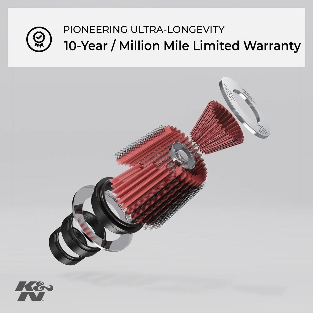 Top-quality K&N Engine Air Filter: High Performance, Premium, Washable, Industrial Replacement Filter, Heavy Duty: E-3322