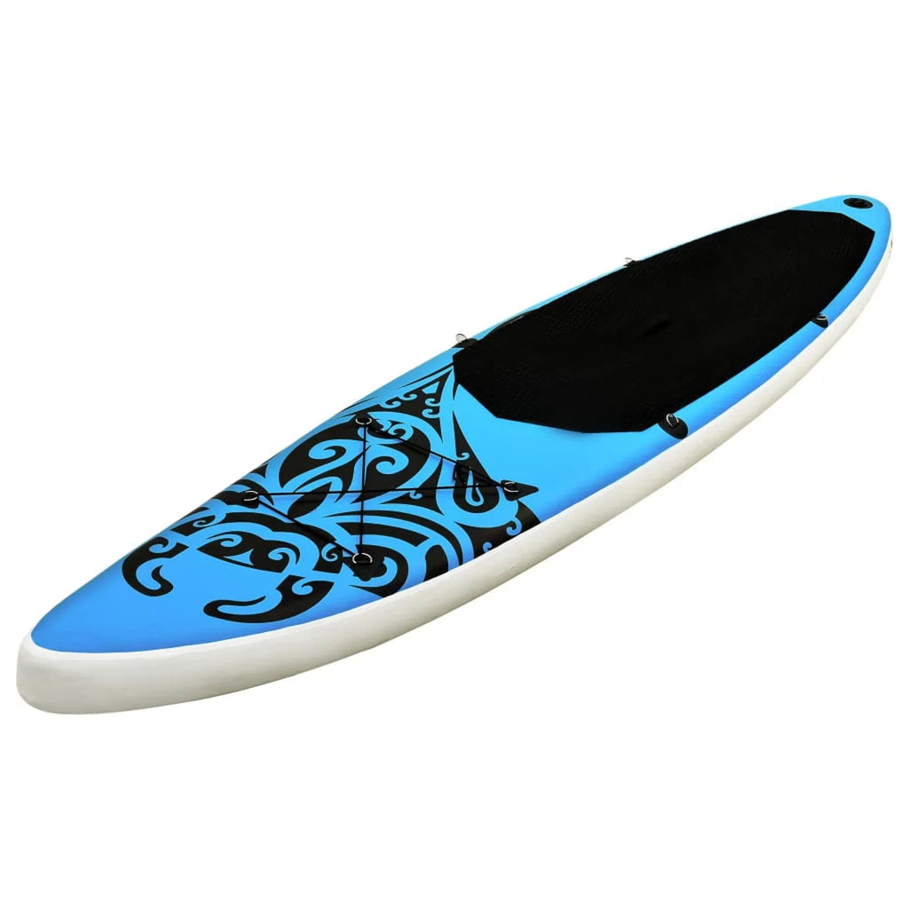 Top-quality Inflatable Paddleboard Set 120.1"x29.9"x5.9" Blue