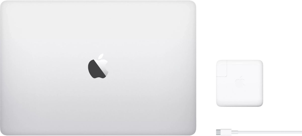 Apple Pro 13-inch (i5 1.4GHz, 128GB SSD) (Mid 2019, MUHQ2LL/A) - Silver Bundle with Black Zipper Sleeve + Laptop Starter Kit + Cleaning Kit (Refurbished)