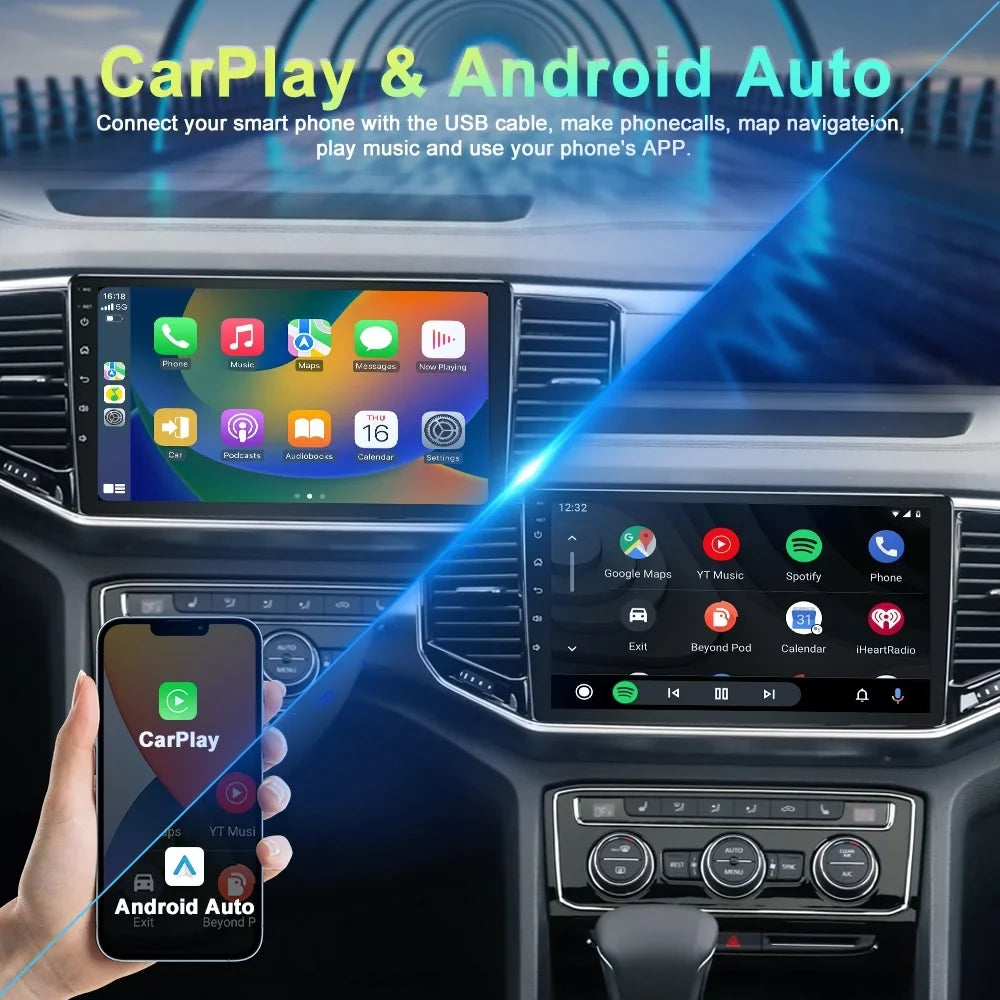 Top-quality 2 DIN Car Radio for KIA Optima K5 2013-2015 Android 13 9 Inch Touch Screen Support CarPlay Android Car GPS WiFi Bluetooth 2G+32GB