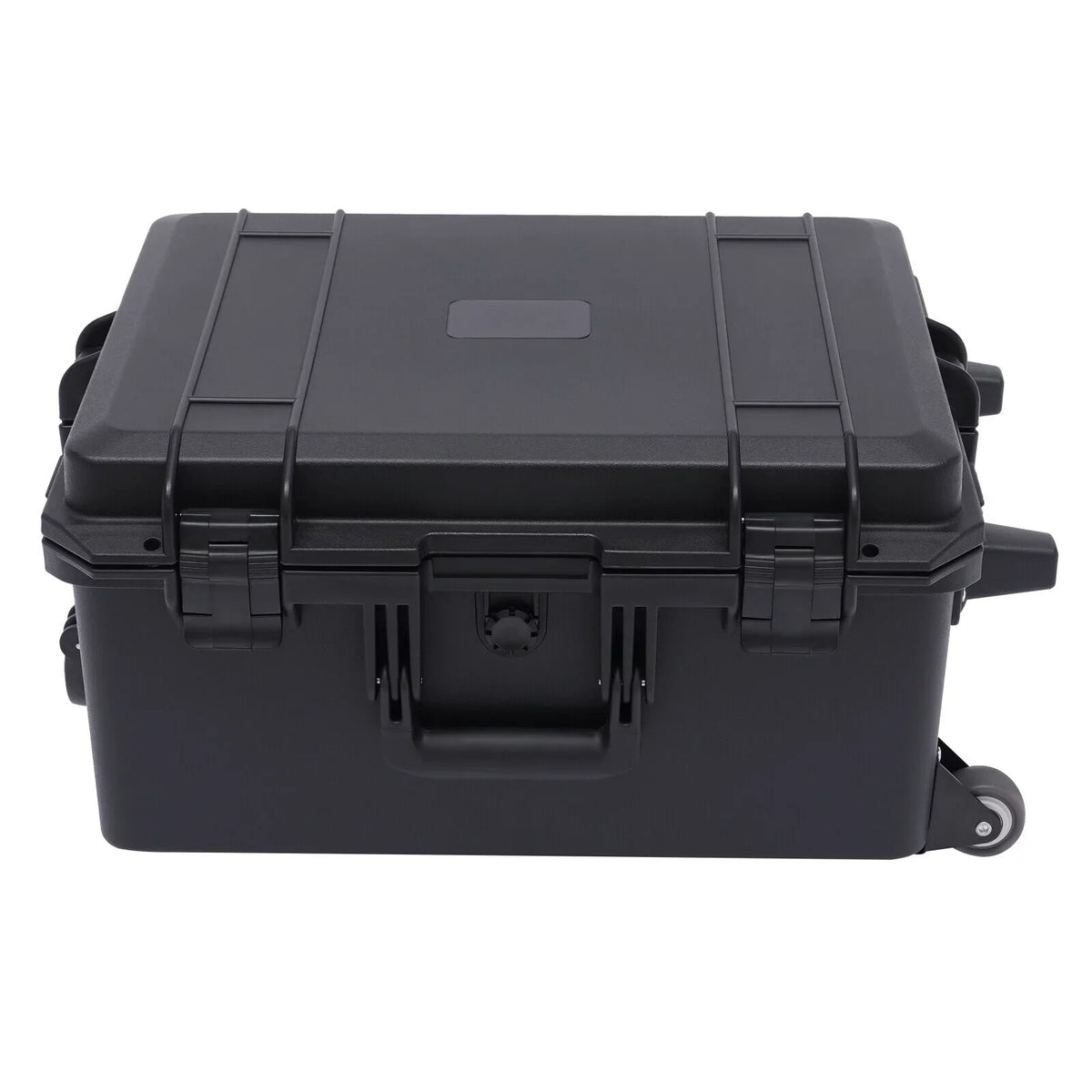 Miumaeov Large Portable Protective Water and Shock Resistant Hard Case Camera Tools Equipment Laptop Hard Case Box with Wheels and Handle with 5 Layers Foam Black 16.7" x 12" x 21.25" - Perfect for your project