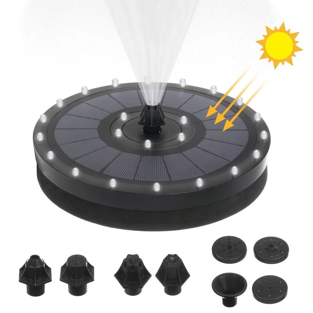 Top-quality Solar Water Panel Power Geyser Pump Kit Pool Garden Pond Watering Submersible