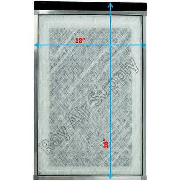 RayAir Supply 18x26 Dynamic Air Cleaner Replacement Filter Pads 18x26 Refills (3 Pack) - Perfect for your project