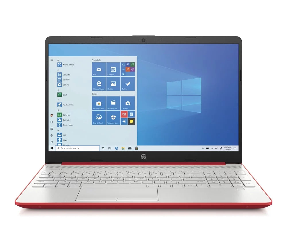 15-dw1081wm 15.6" HD Notebook Pentium Gold 6405U 2.4GHz 4GB RAM 500GB HDD Wi-Fi BT Webcam Windows 10 Home(USED) - Perfect for your project