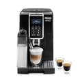 De’Longhi Dinamica ECAM 350.55.B Automatyczny Ekspres do Kawy, Tworzywo Sztuczne, 1450 W, 1,8 L, Czarny(Czarny/System mleczny LatteCrema)
