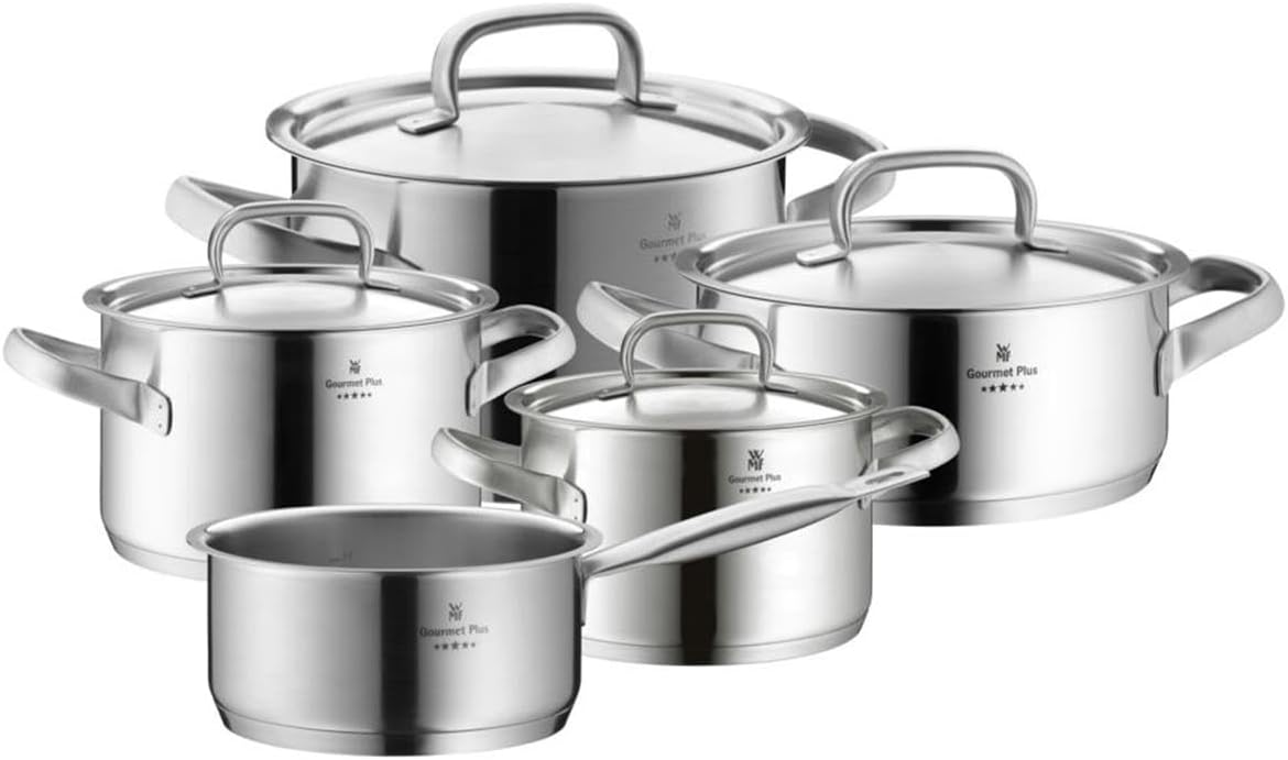 Wmf Gourmet Plus Zestaw Garnków, Metal, Srebrny, 5 sztuk(5 sztuk)